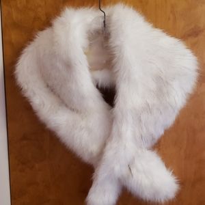 Fur wrap/shawl
